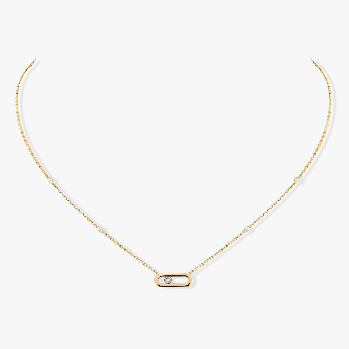 Messika Move Uno Cubic Zirconia Necklace