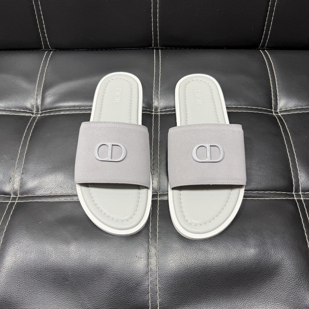 Dior Emblem Strap Slide Sandals — hero